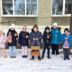 Учні 1–4 класів долучилися до щорічної акції «Годівничка для зимуючих птахів»
